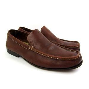 Rockport DMX caramel brown driving shoes loafers